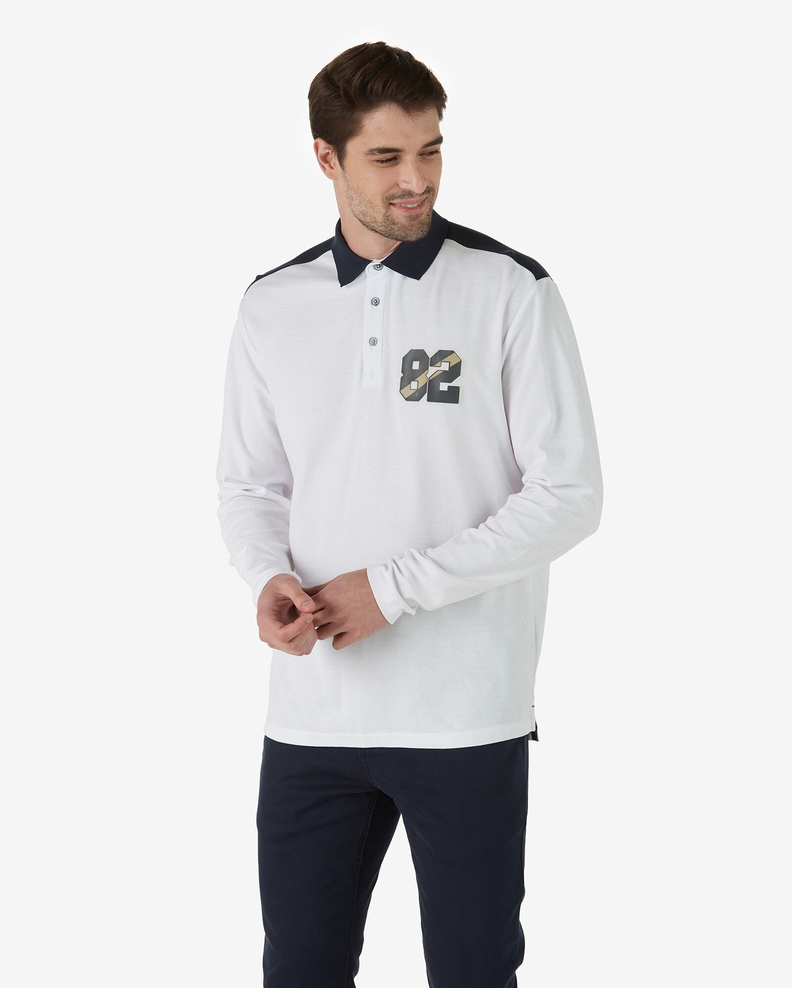 camisa polo manga longa riachuelo