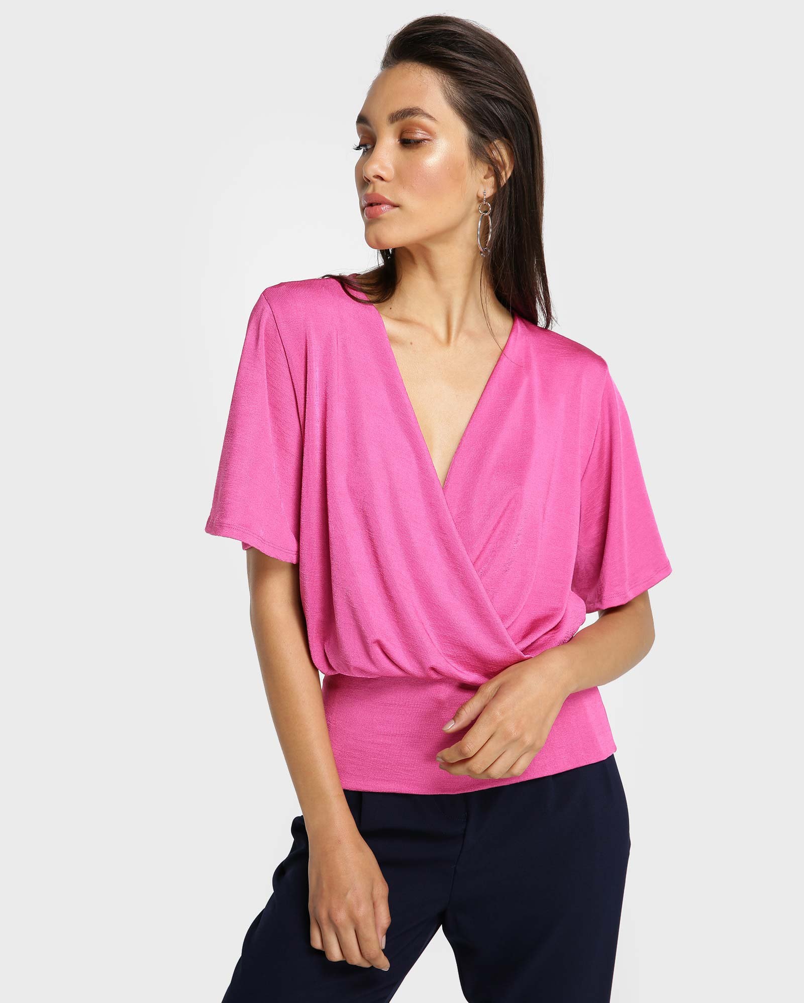 blusa tipo envelope
