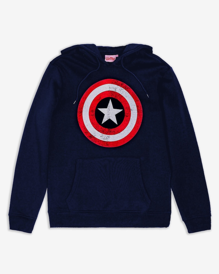 Shield Moletom CapitÃ£o AmÃ©rica Feminino Moletom Capitão América