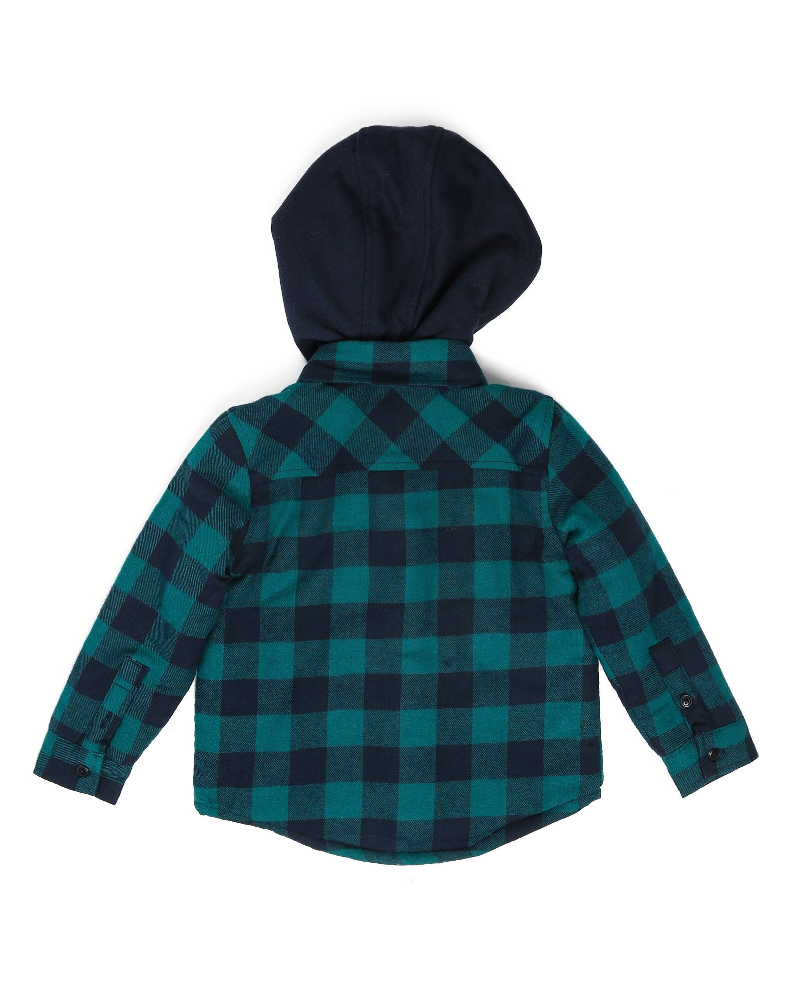 flannel moletom com capuz green