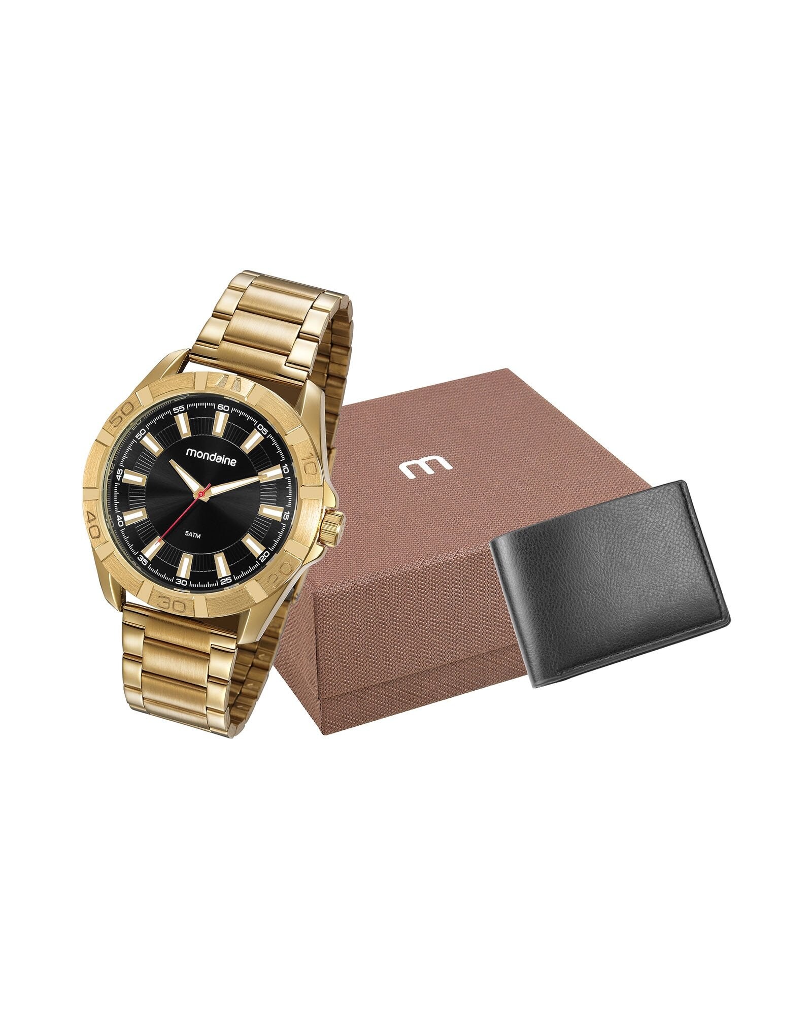 relogio mondaine bronze
