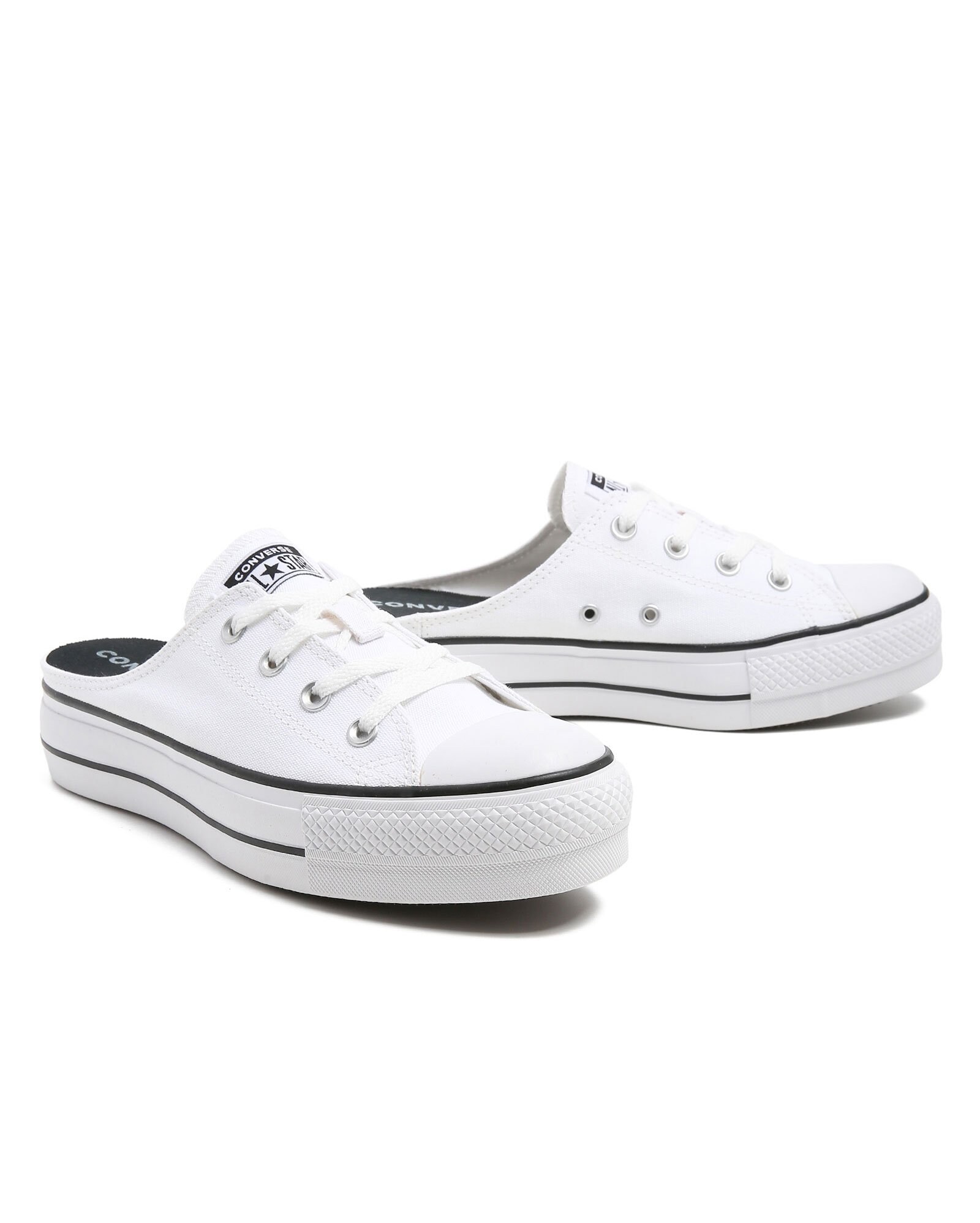 Riachuelo | Tênis Converse All Star Chuck Taylor Mule Lona Branco
