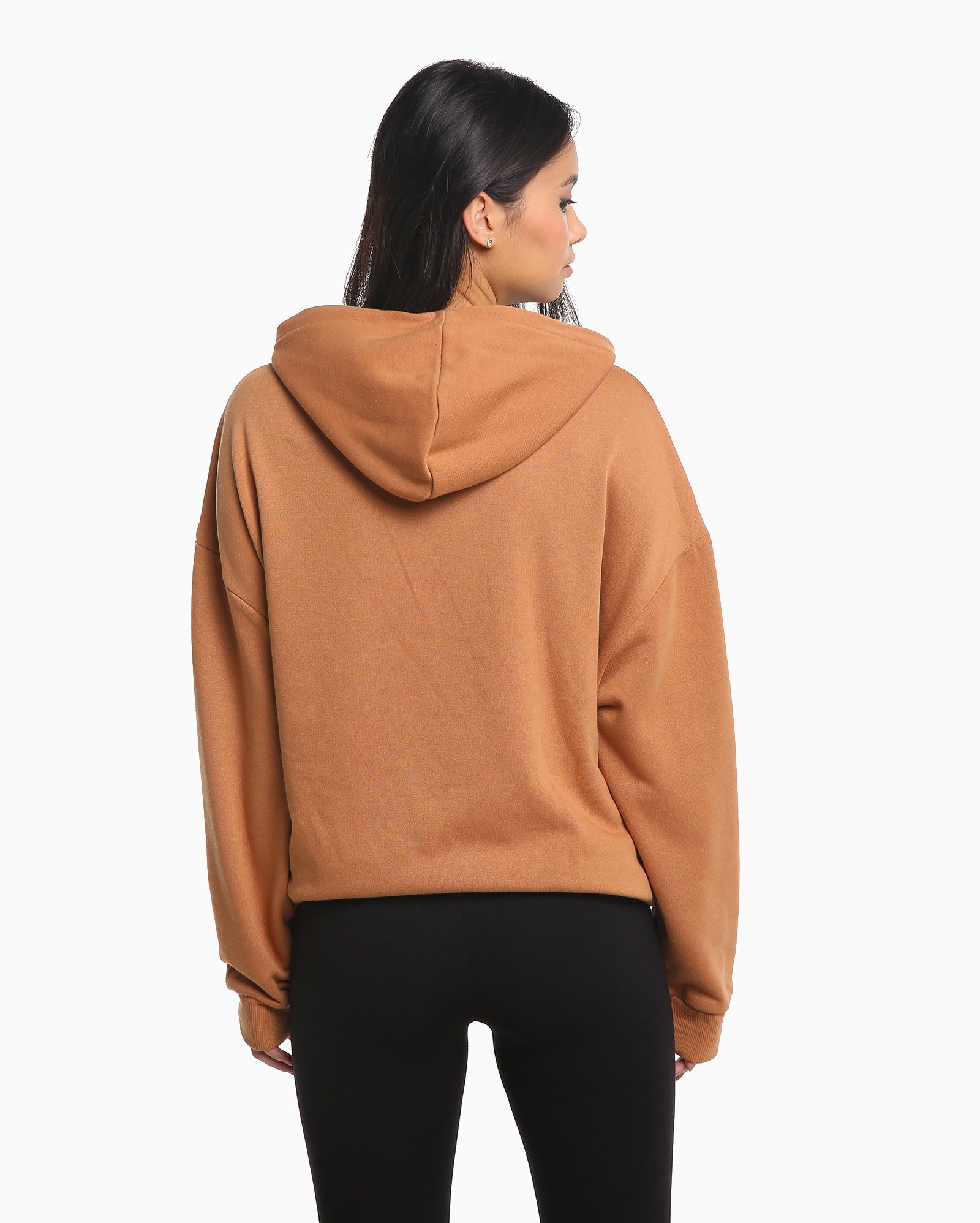 brown moletom com capuz