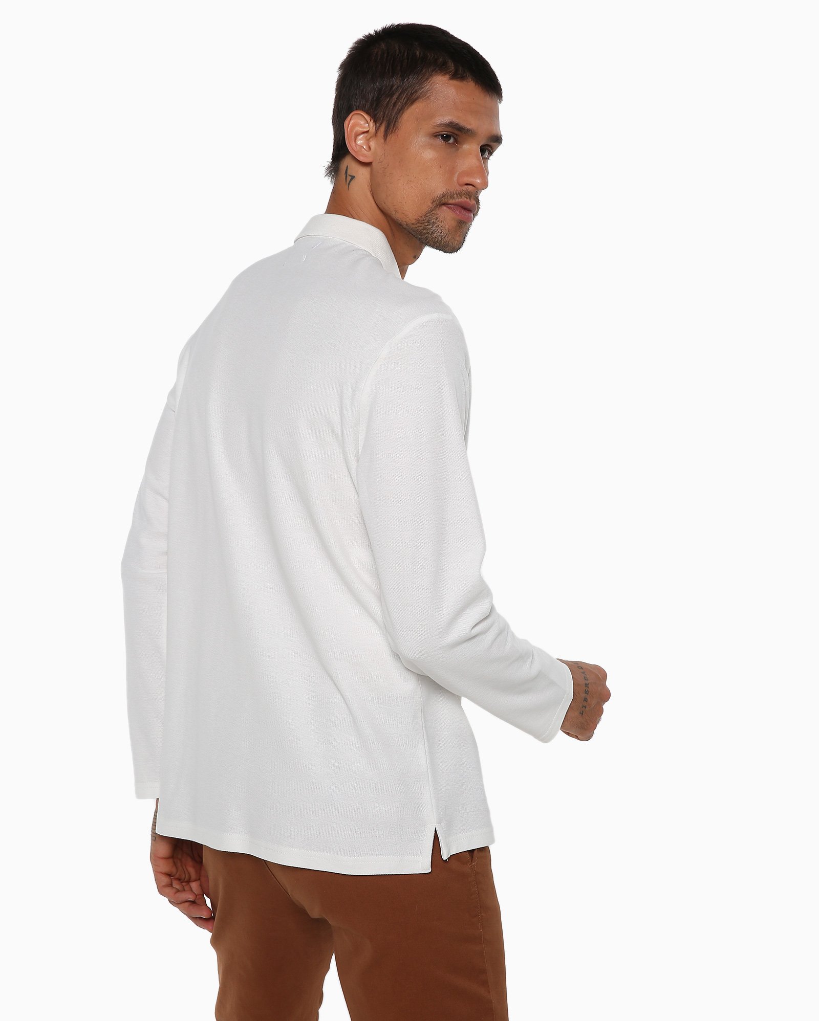 camisa polo manga longa riachuelo