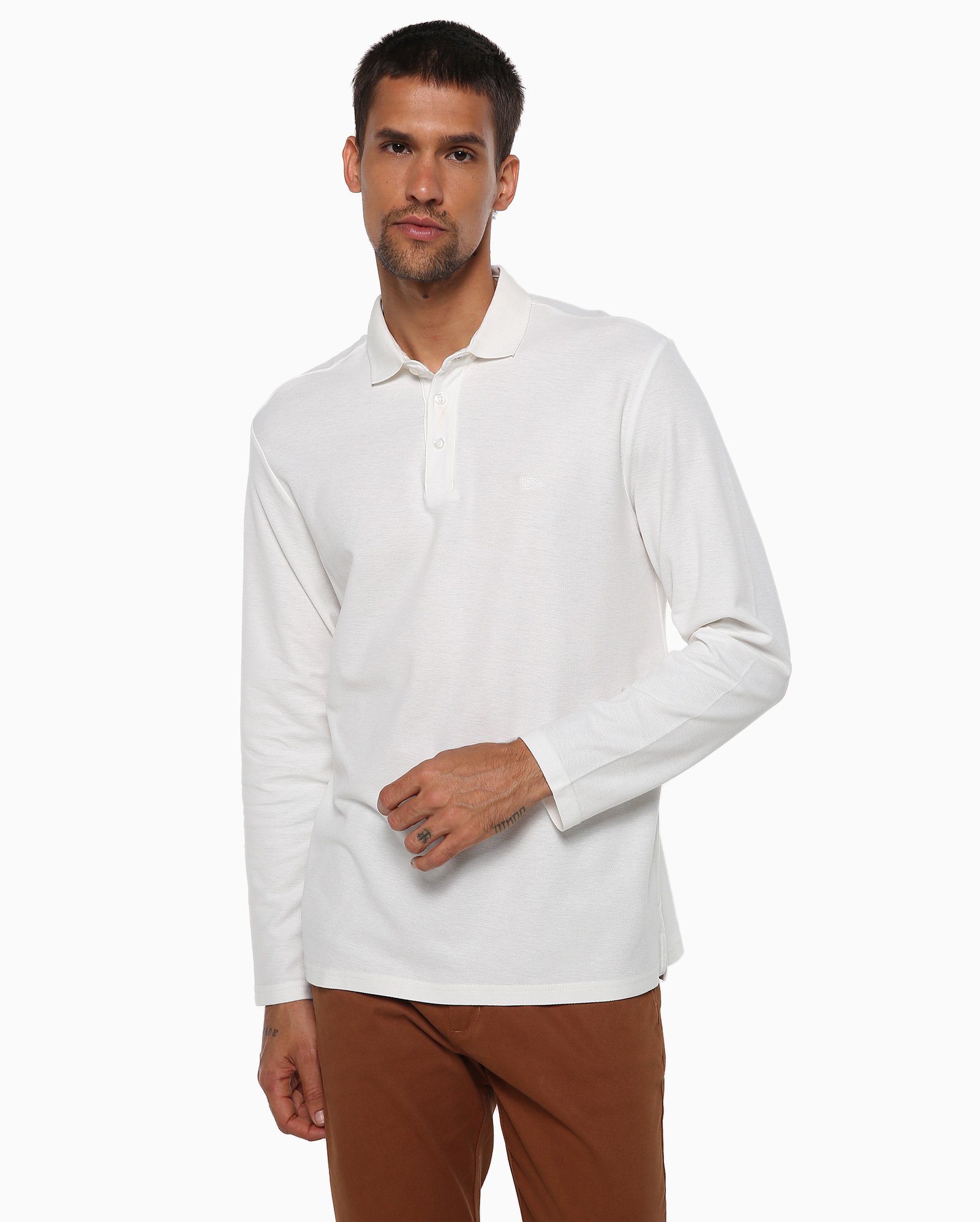 camisa polo manga longa riachuelo
