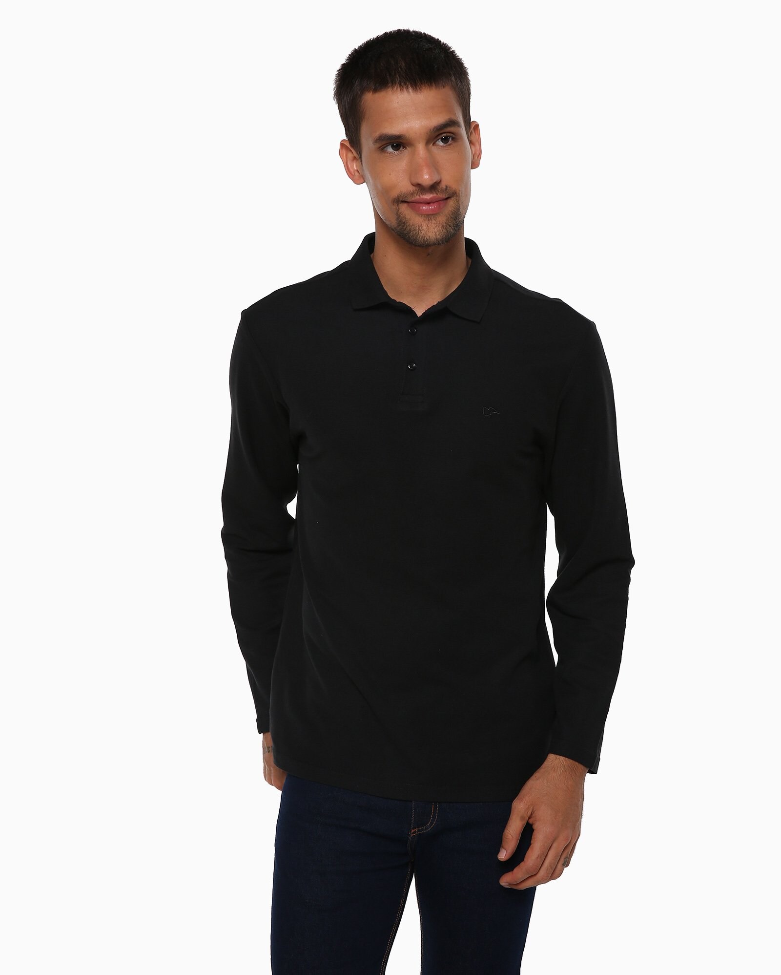 camisa polo manga longa riachuelo
