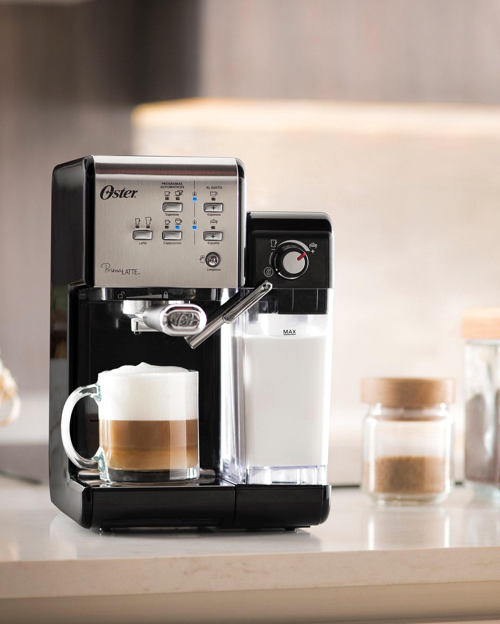 Riachuelo | Máquina de Café Oster PrimaLatte Prateado