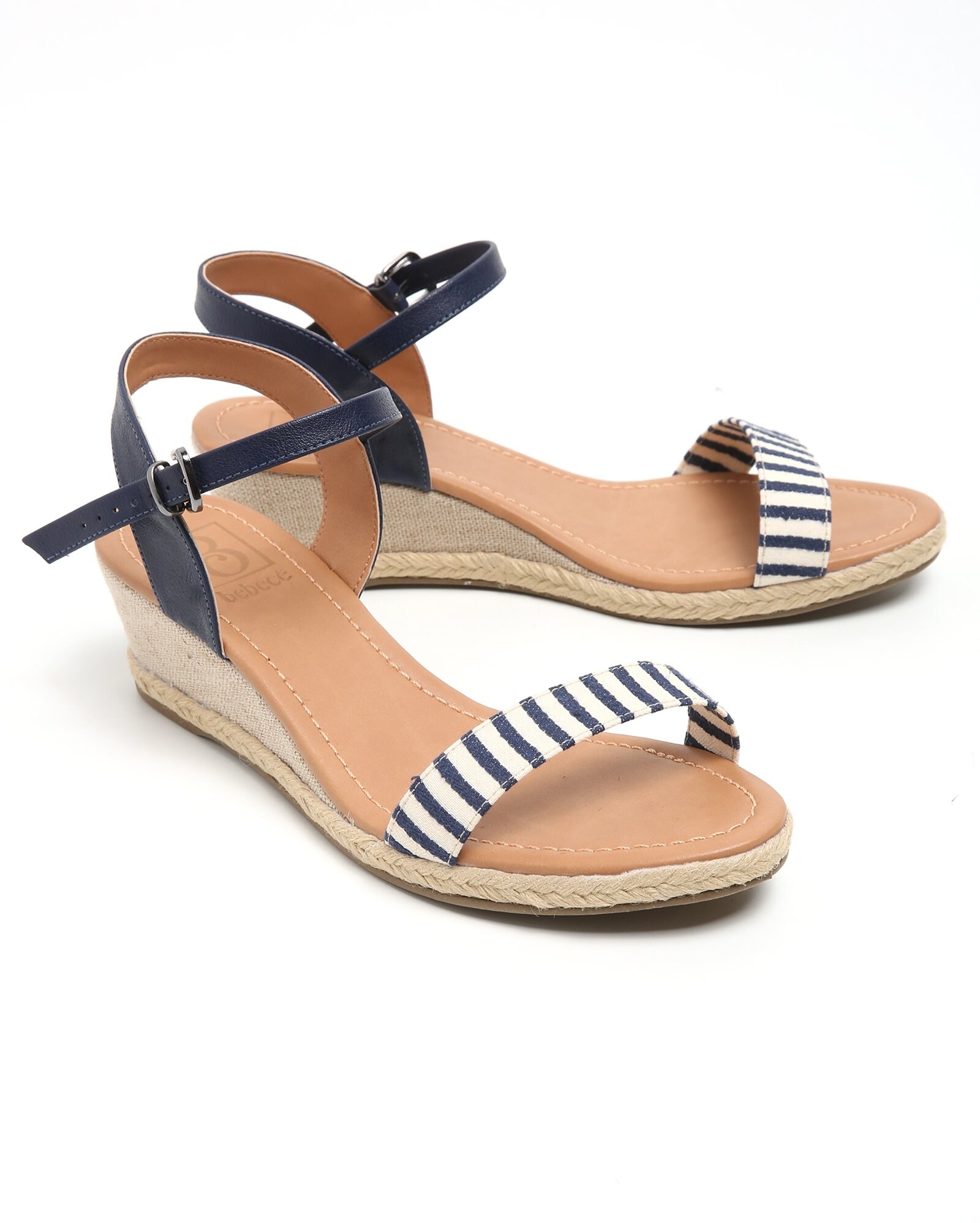 Riachuelo | Sandália Anabela Bebecê - Azul