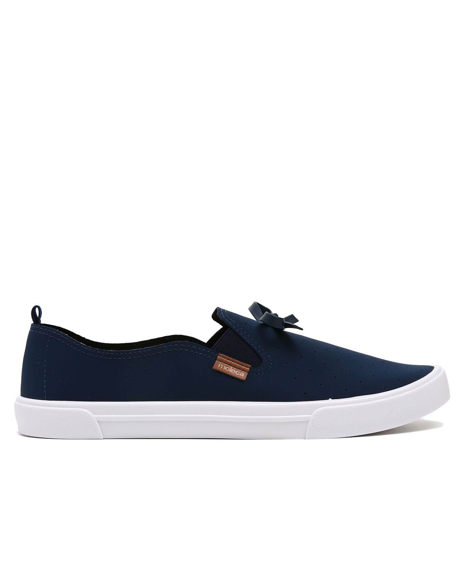 Tênis Feminino Slip On Nobuck Laço Moleca | Marisa