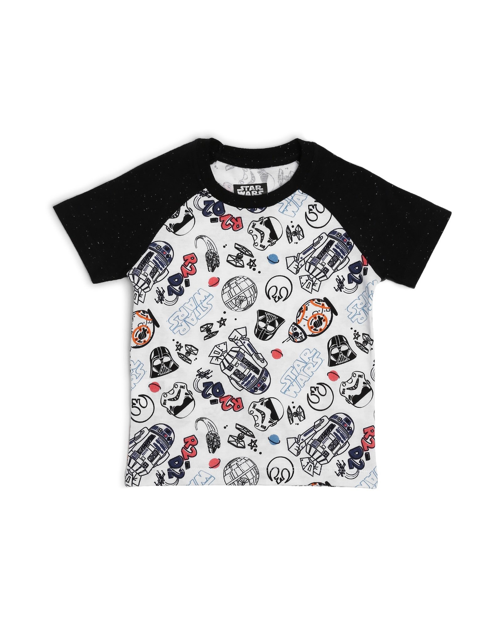 BORN A STAR CAMO RAGLAN