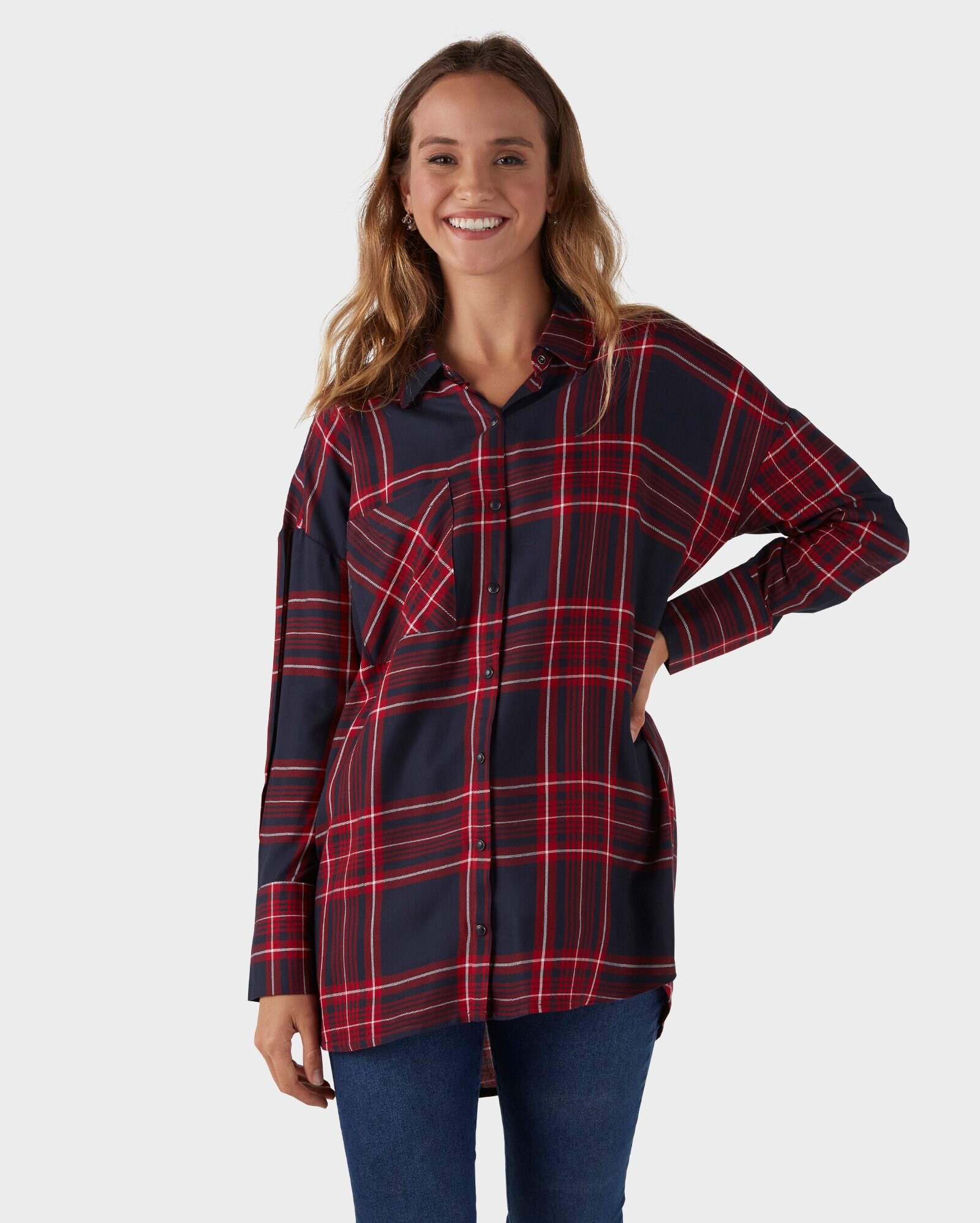 camisa manga longa feminina riachuelo