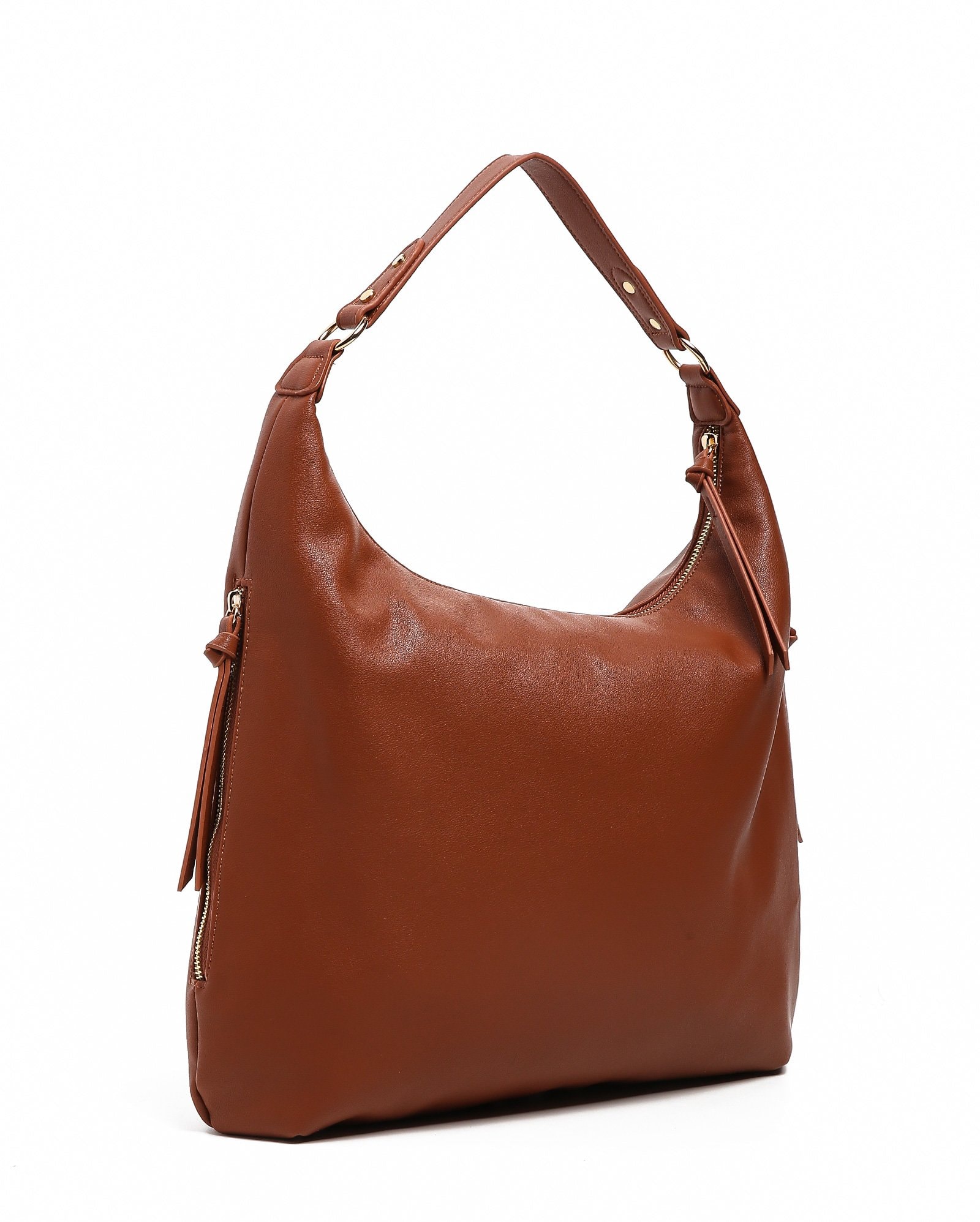 cognac hobo bolsa
