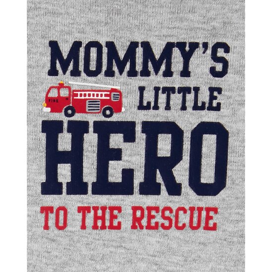 Conjunto 3 Peças Firetruck Carter's - Multicor