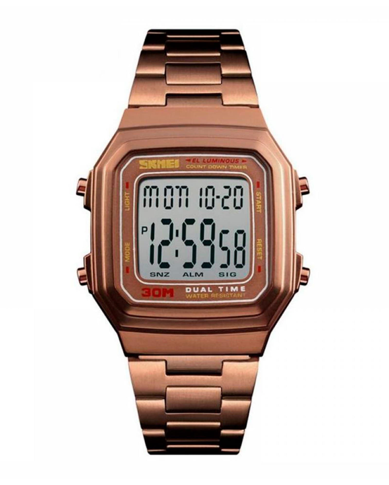 Riachuelo | Relógio Unissex 3ATM Skmei - Rose Gold