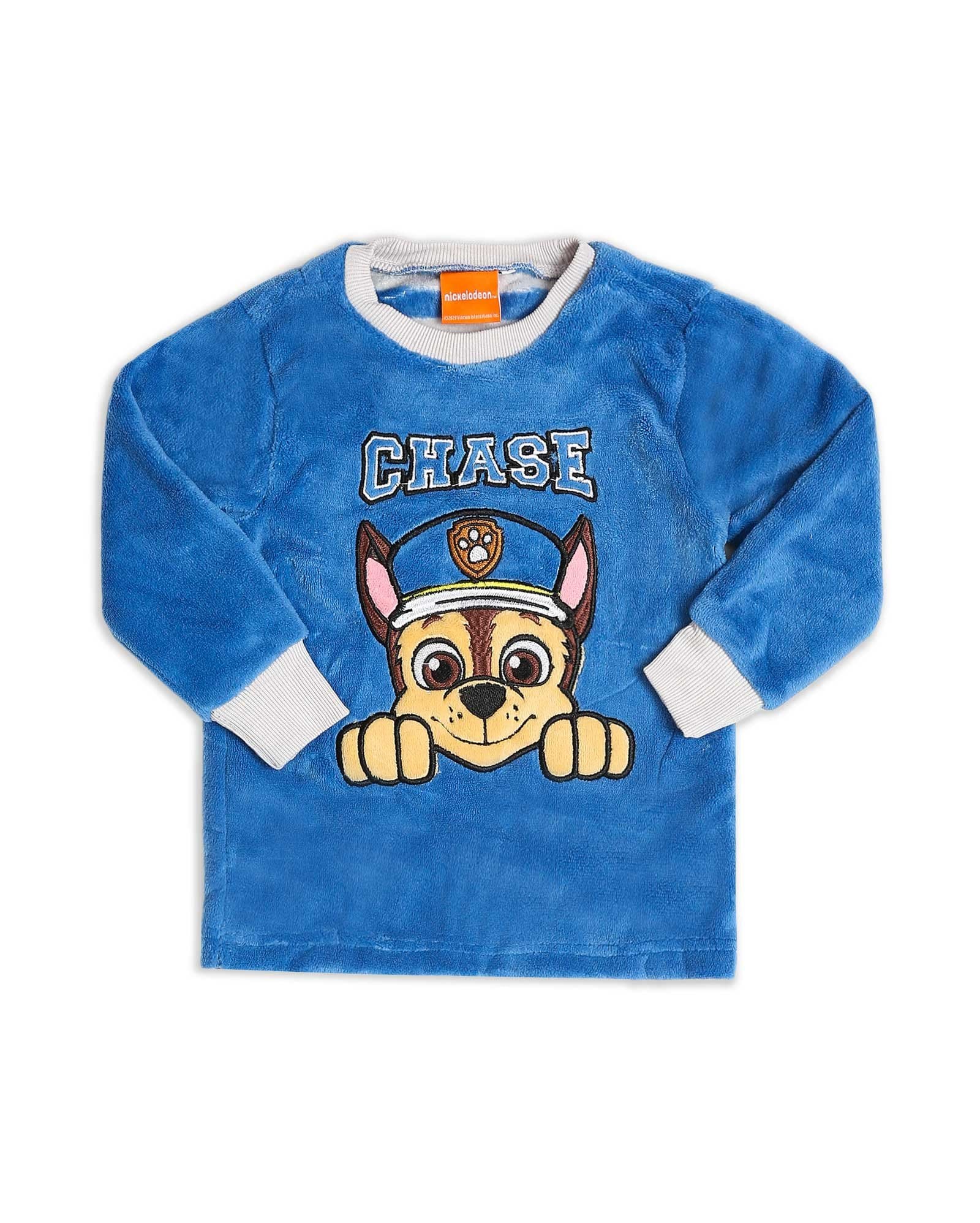 Riachuelo | Pijama Infantil Longo Fleece Patrulha Canina - Azul