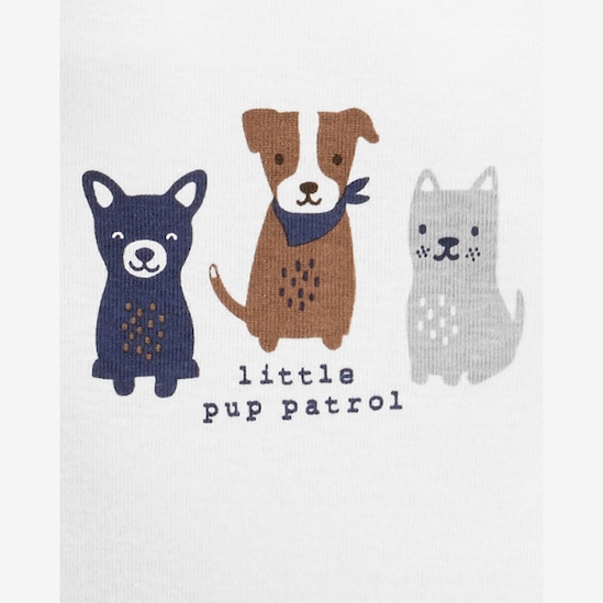 Conjunto 3 Peças Little Dog Carter's - Azul