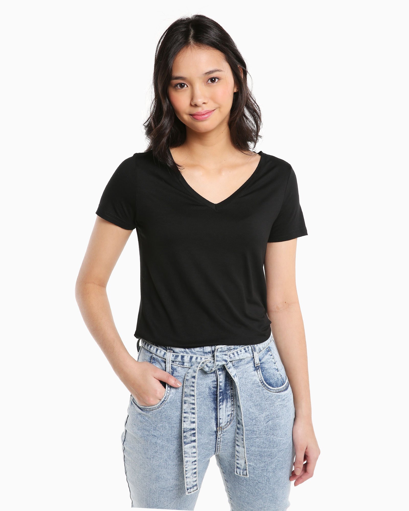 Riachuelo Blusa Básica Preto