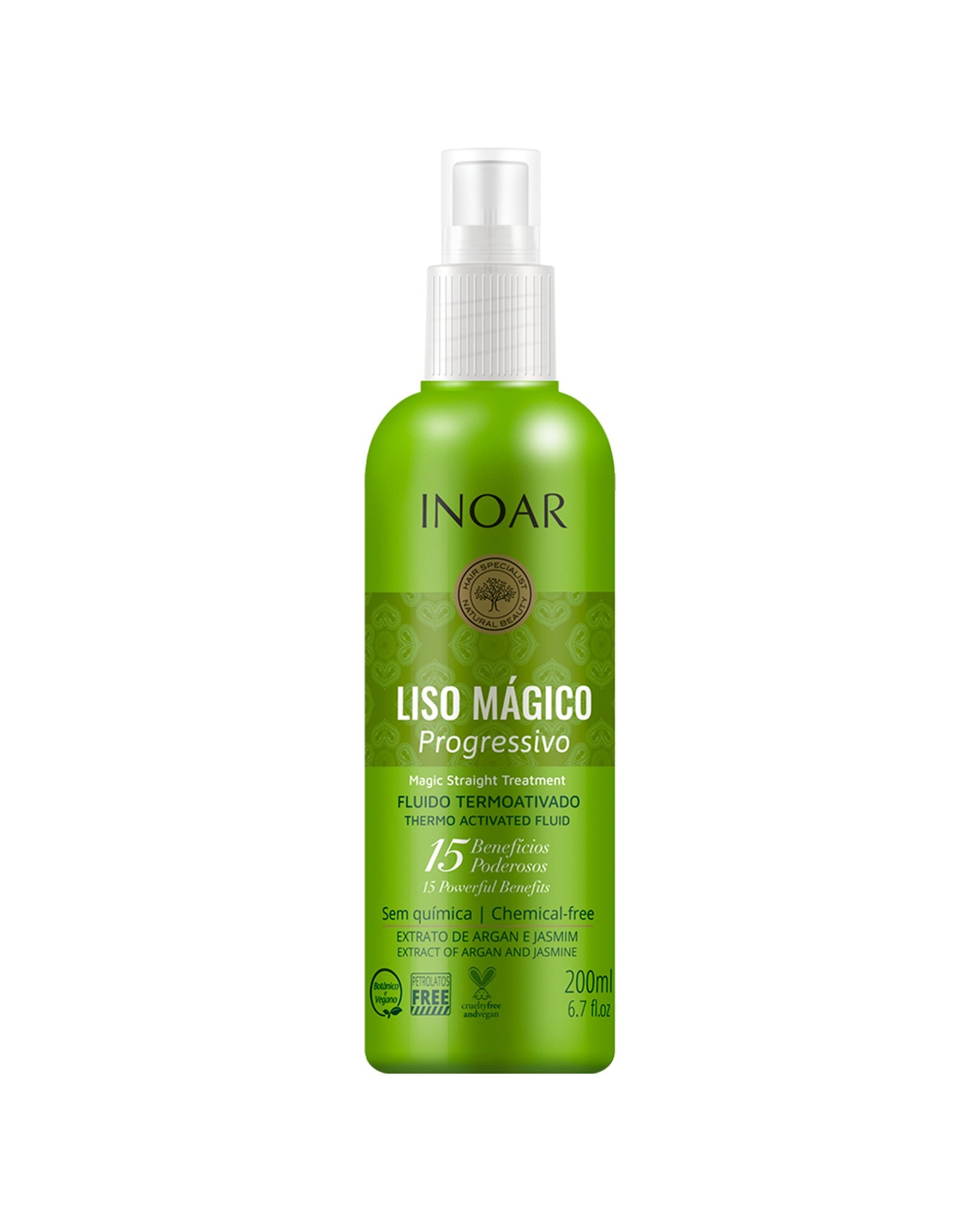 Finalizador Fluído Protetor Termoativo  Liso Mágico Progressivo Inoar 200ml