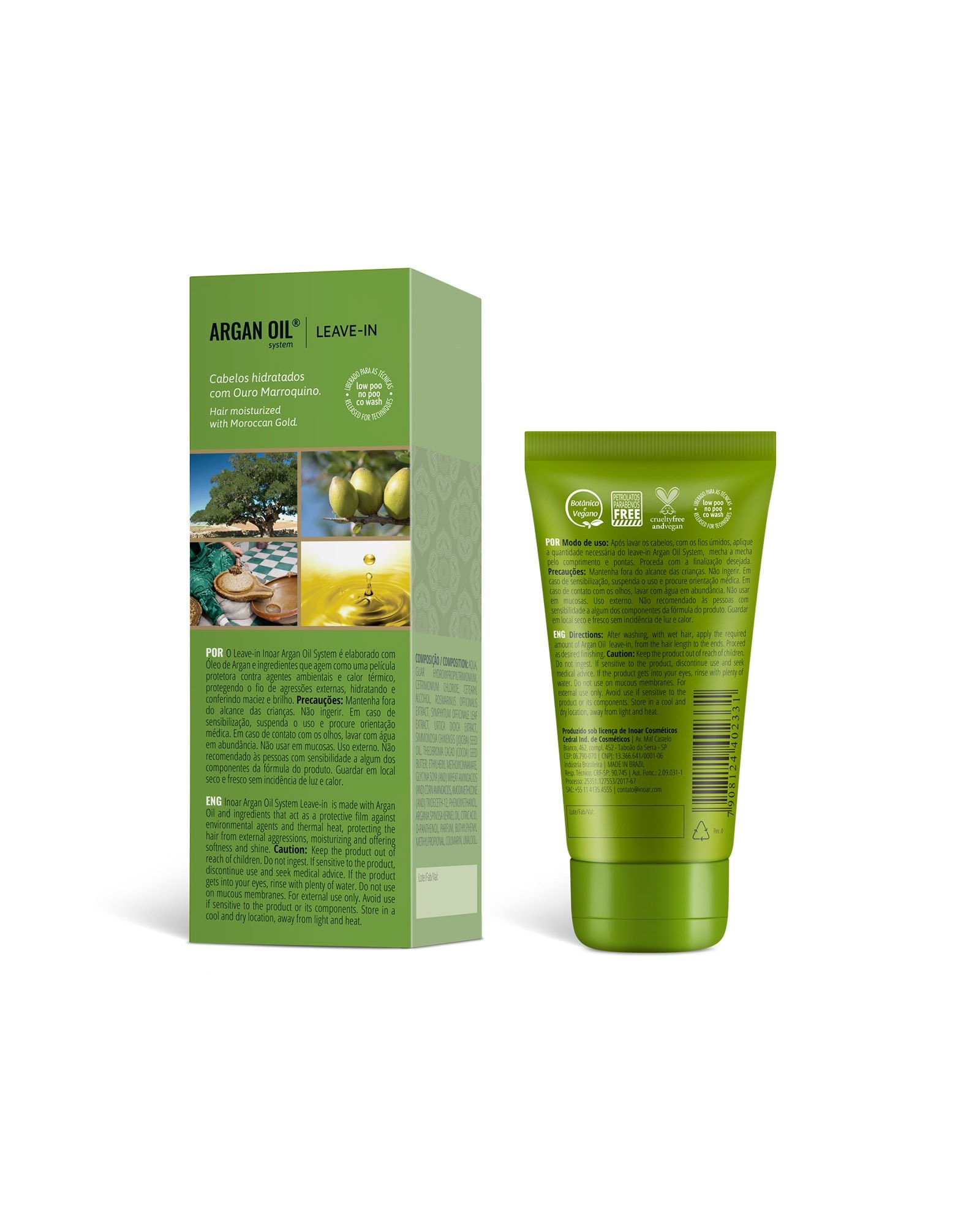 Leave In Argan Oil Inoar 50g