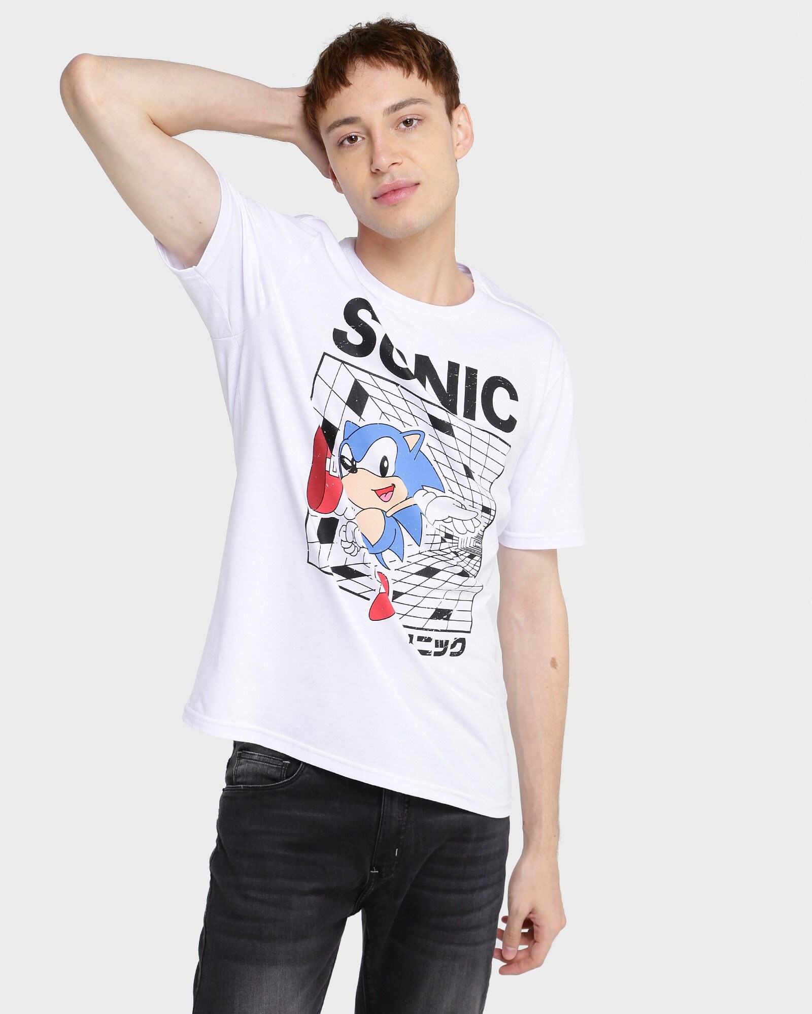 camiseta sonic riachuelo infantil
