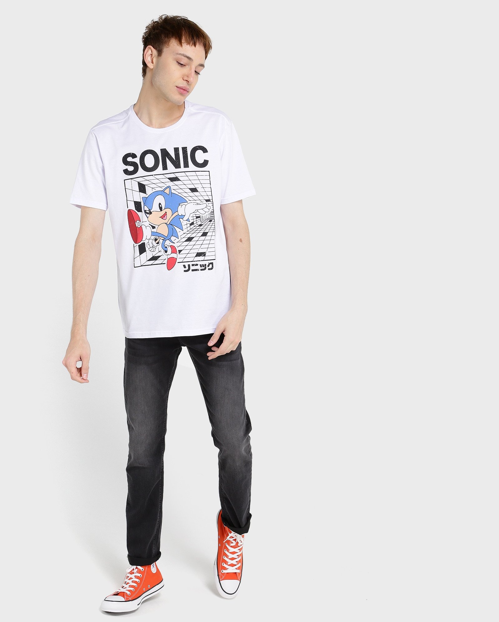 camiseta sonic riachuelo infantil