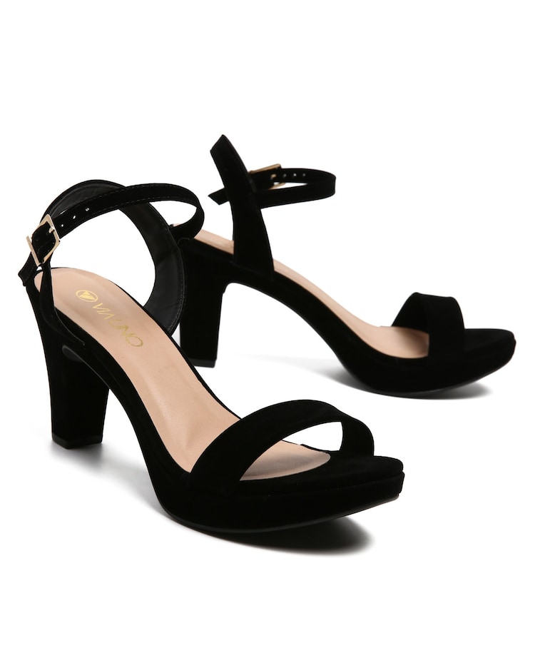 Riachuelo Sandália Alta Meia Pata Via Uno