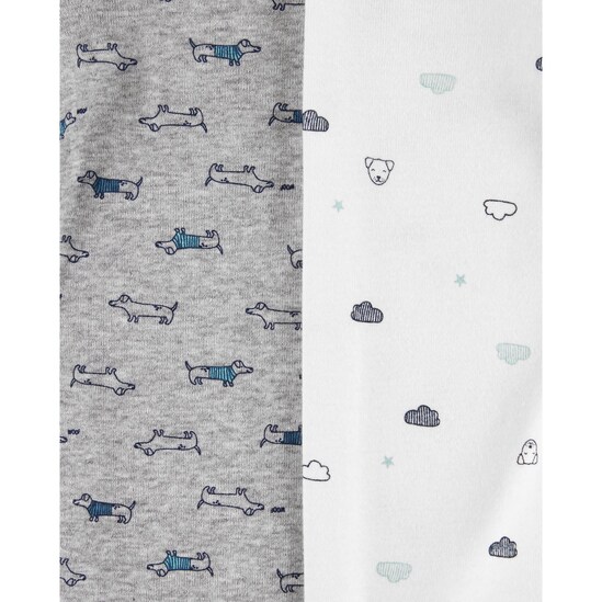 Kit Body 4 Peças Happy Little Loved Carter's - Azul