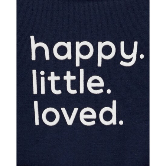 Kit Body 4 Peças Happy Little Loved Carter's - Azul