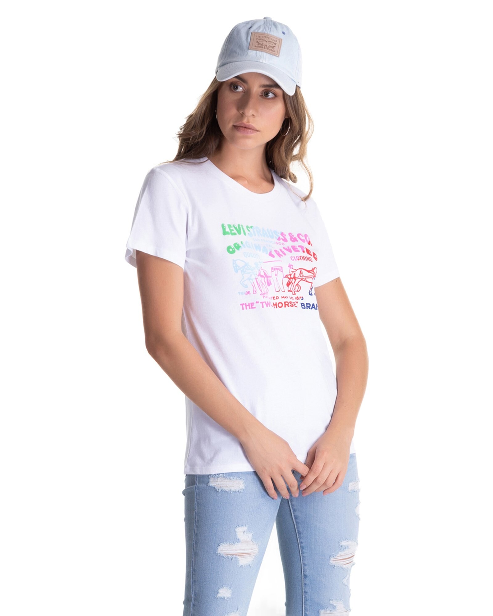 camiseta levis feminina riachuelo