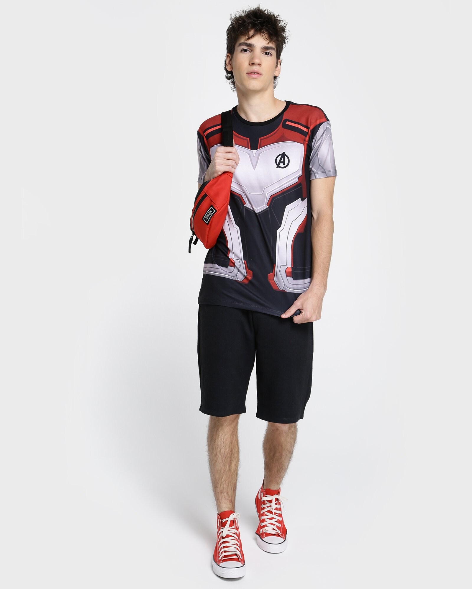 camiseta vingadores riachuelo