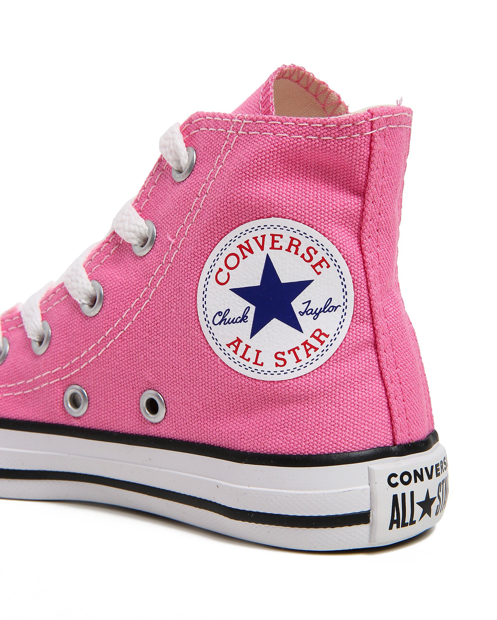 Riachuelo | Tênis Juvenil Converse All Star Chuck Taylor Cano Alto Tecido Rosa  Pink