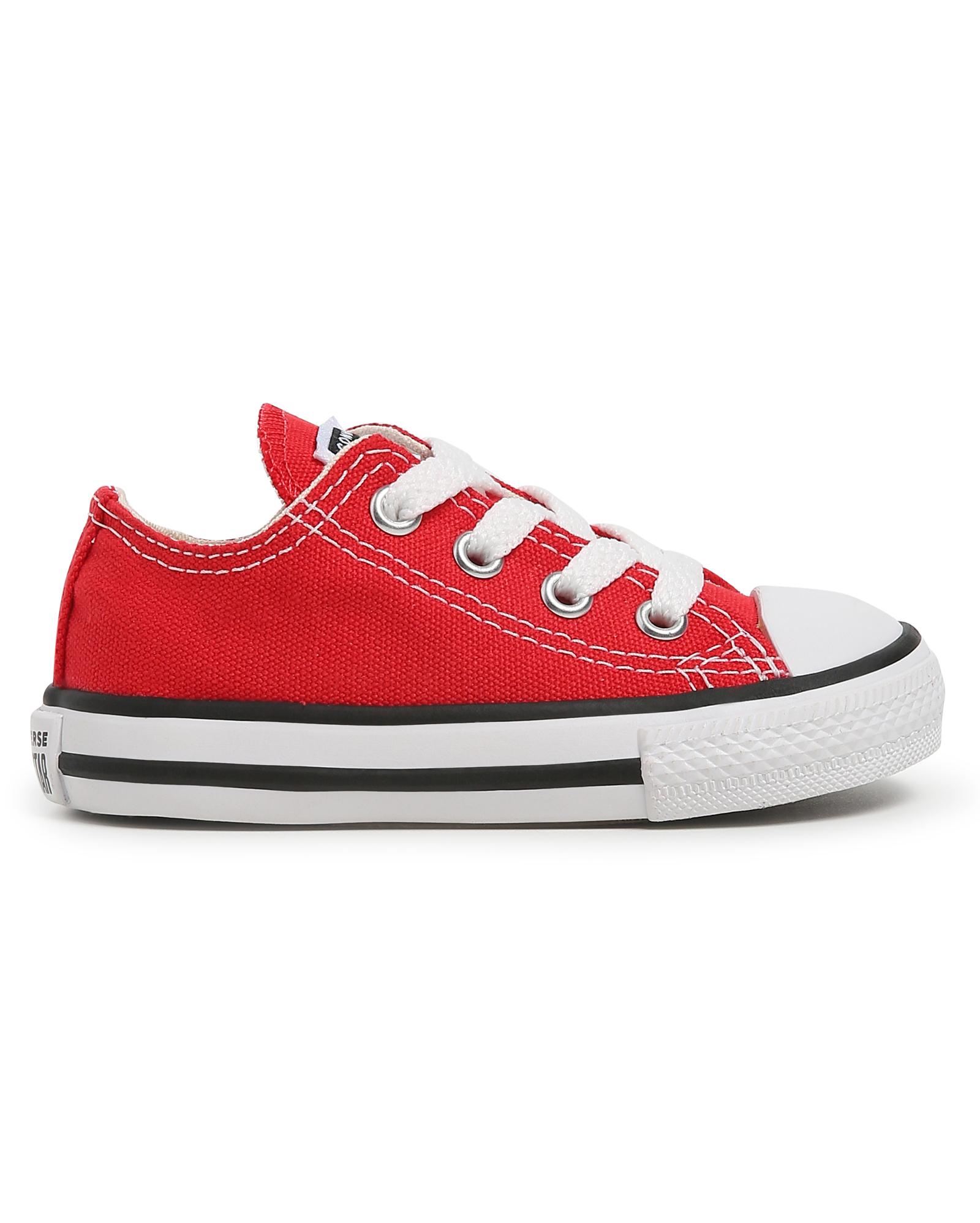Riachuelo | Tênis Bebê Converse All Star Chuck Taylor Tecido Vermelho