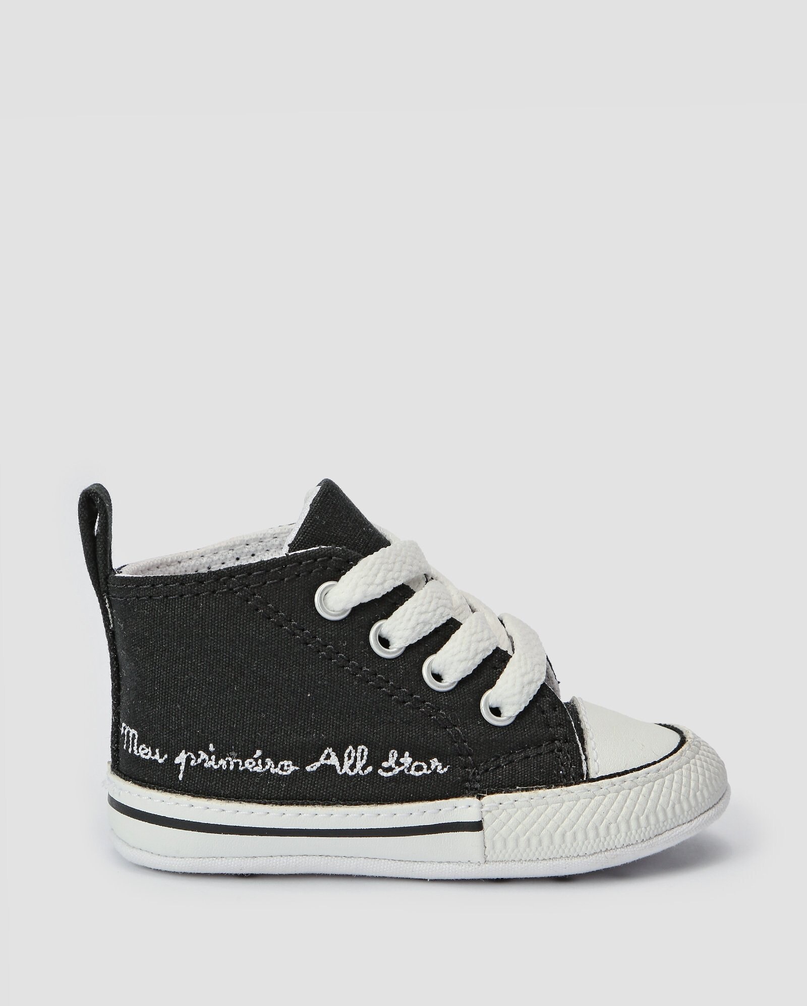 Riachuelo Tênis bebê Chuck Taylor cano alto Preto Converse