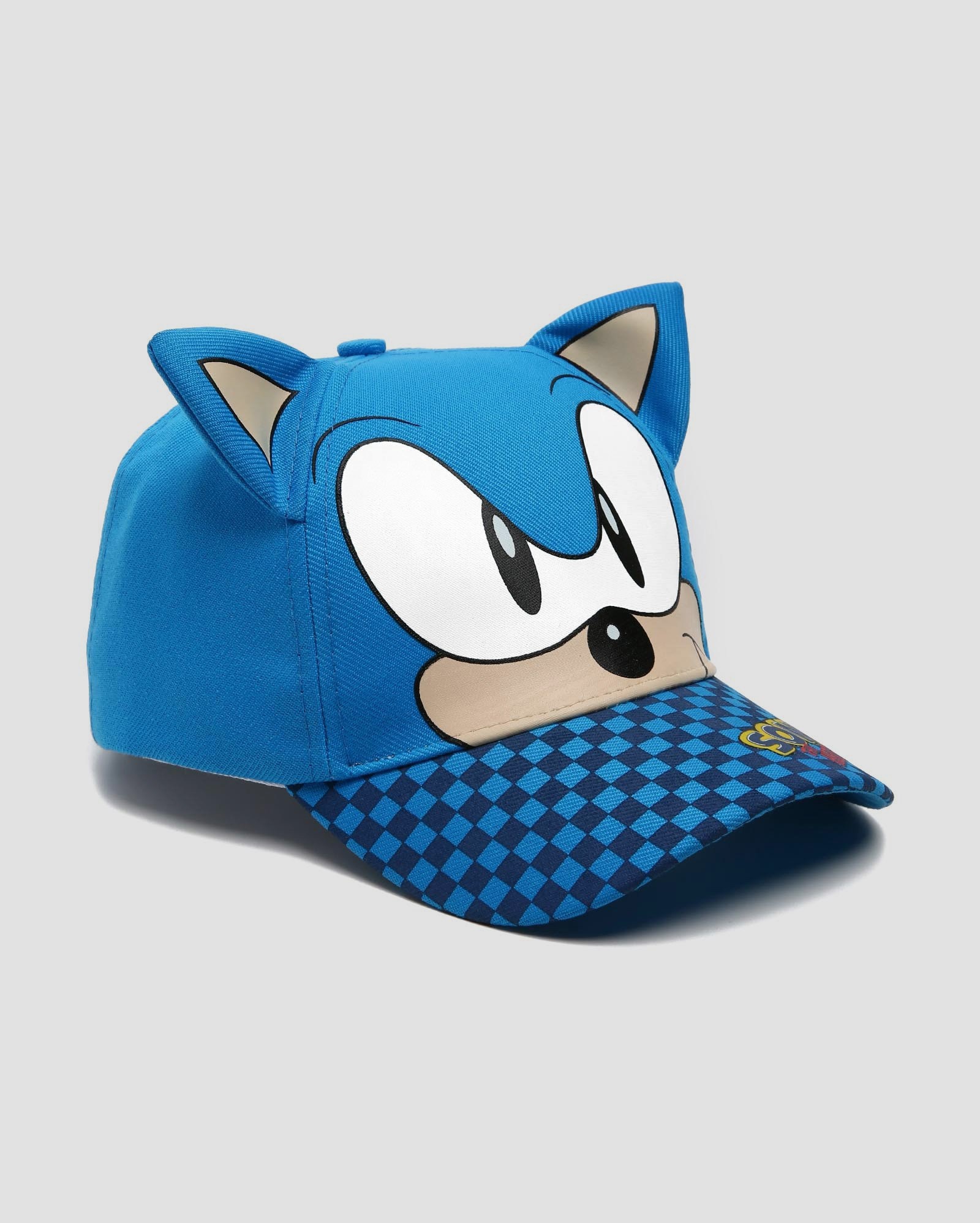 Boné infantil Sonic com orelhinhas azul | SEGA