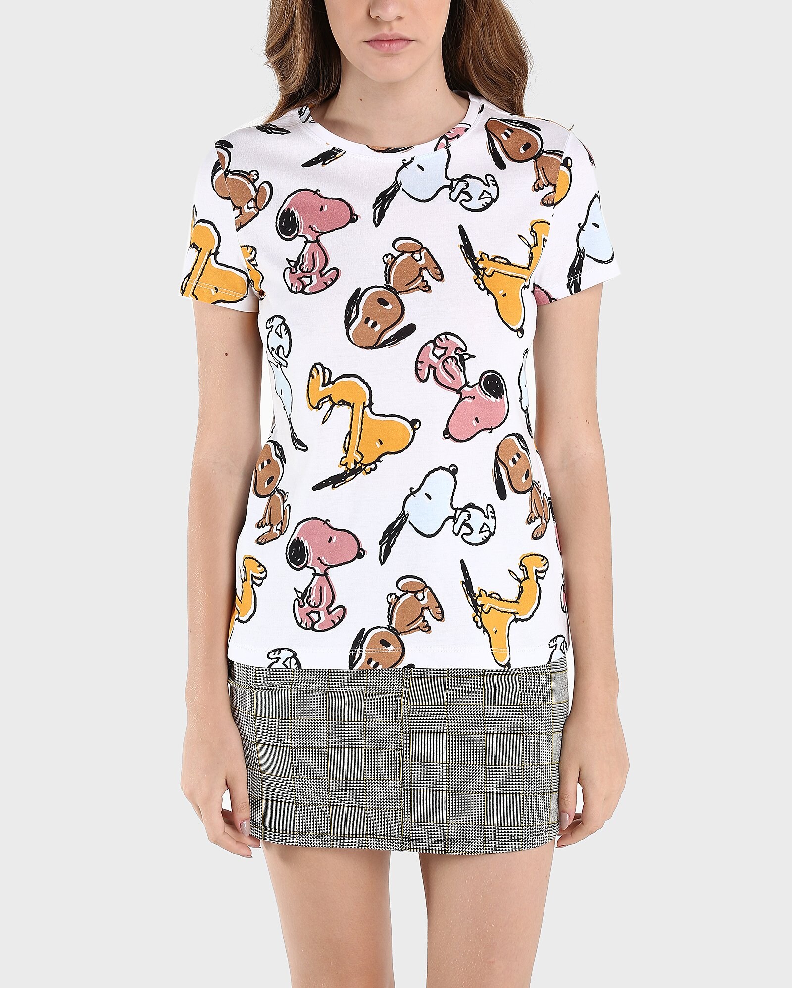 Camiseta Snoopy Y Woodstock Con Corazón XO | Diseño Original Peanuts | Ligera Y Cómoda