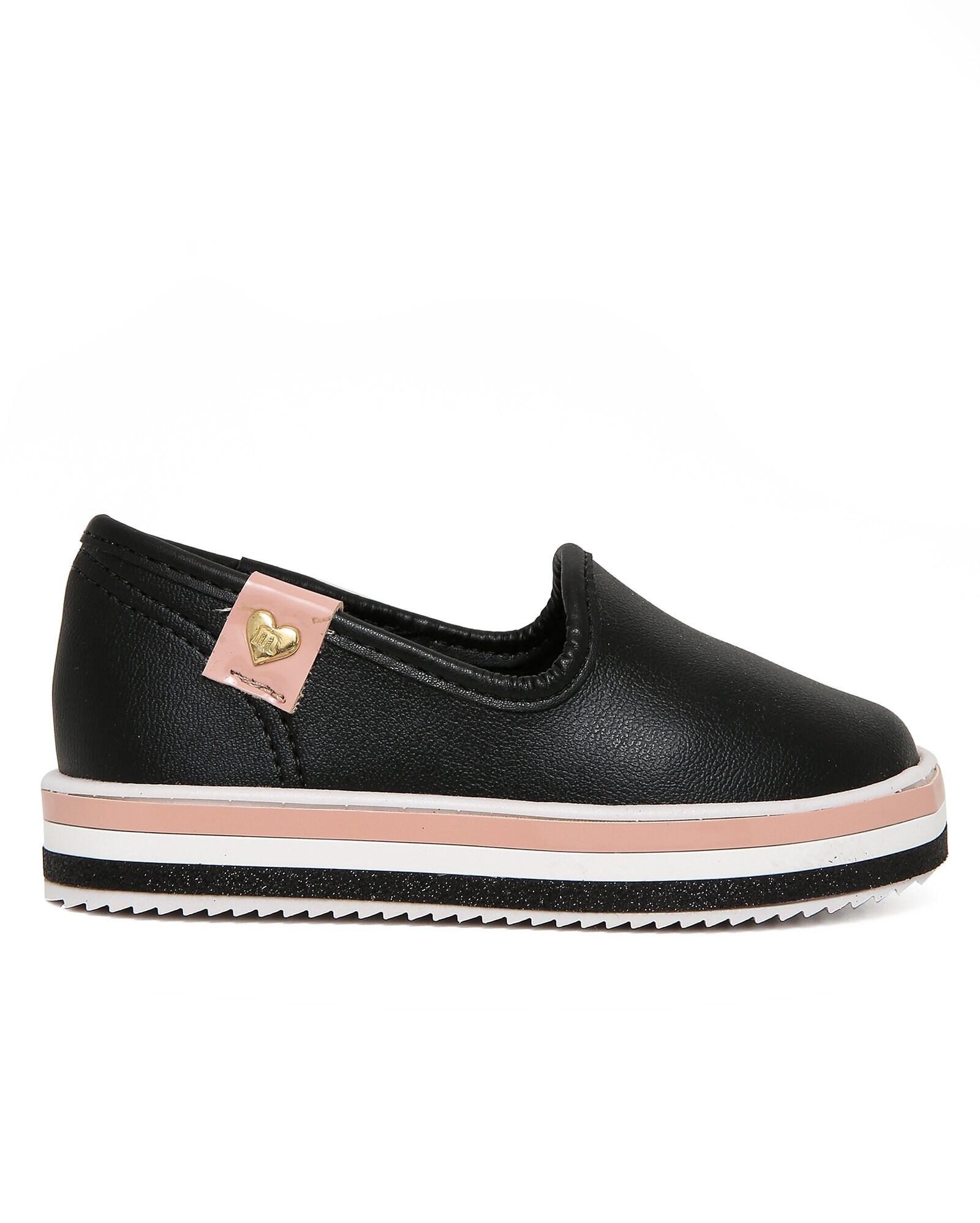 Riachuelo | Tênis Casual Slip On Infantil Molekinha Preto