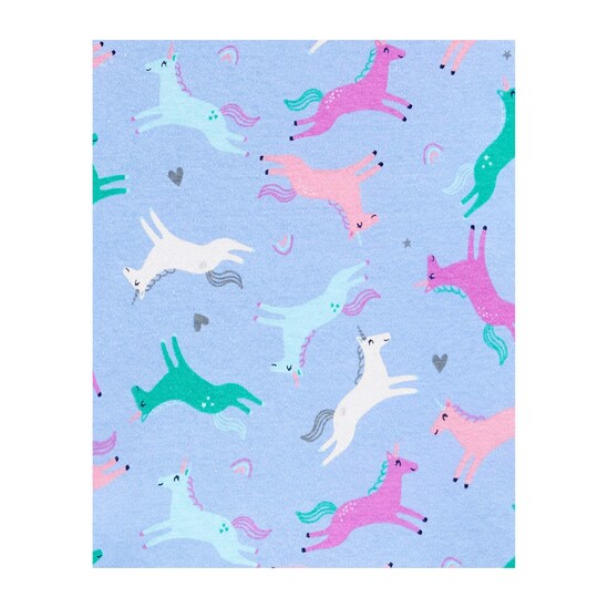 Kit Pijama 4 Peças Glitter Unicorn Carter's - Multicor