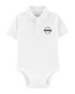Body bebê polo lettering branco | OshKosh