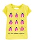 Blusa Ladybug Carter's - Amarelo