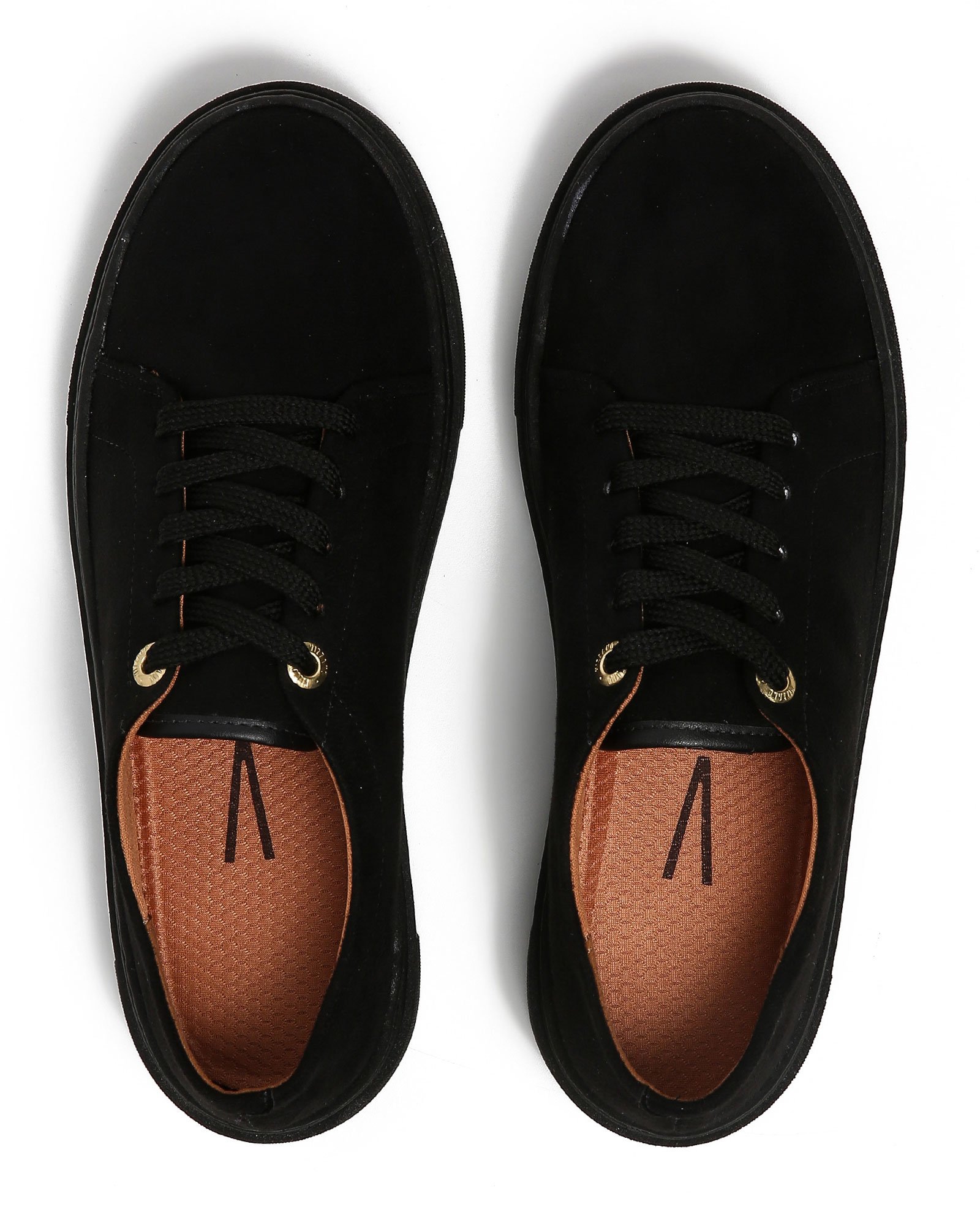 Riachuelo | Tênis Casual Flatform Camurça Vizzano Preto