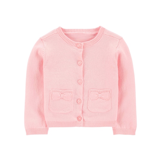 Cardigan Laço Carter's - Rosa Claro