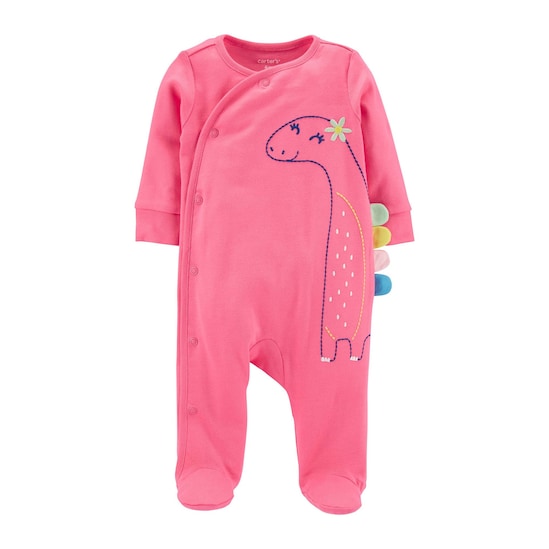 Macacão Dino Love Carter's - Rosa