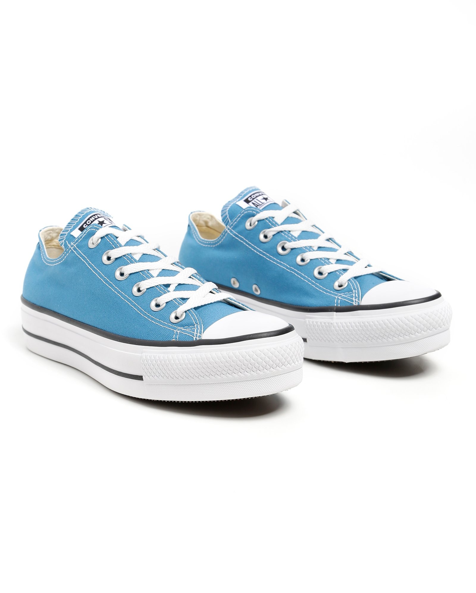 Riachuelo | Tênis Converse All Star Chuck Taylor Flatform Lona - Azul