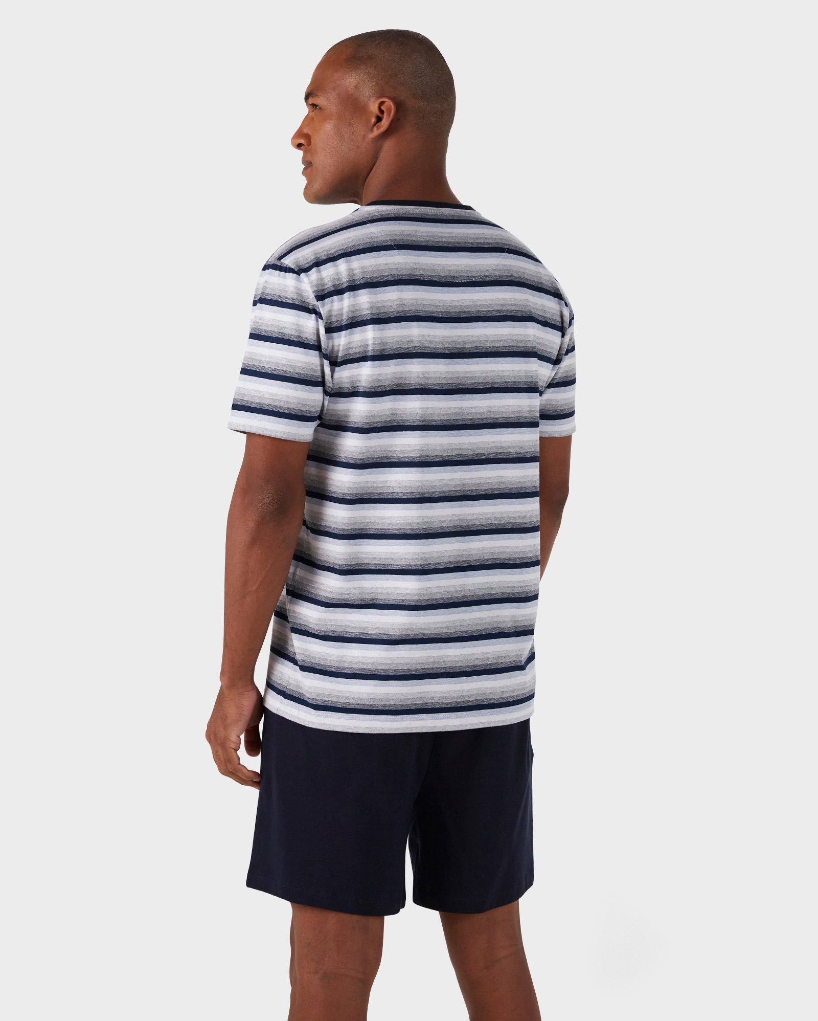 Pijama Listrado Branco E Azul Marinho - Lutecia Lingerie - Compre Na Loja  Online | Iguatemi 365