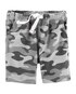 Bermuda Camuflada Carter's - Cinza