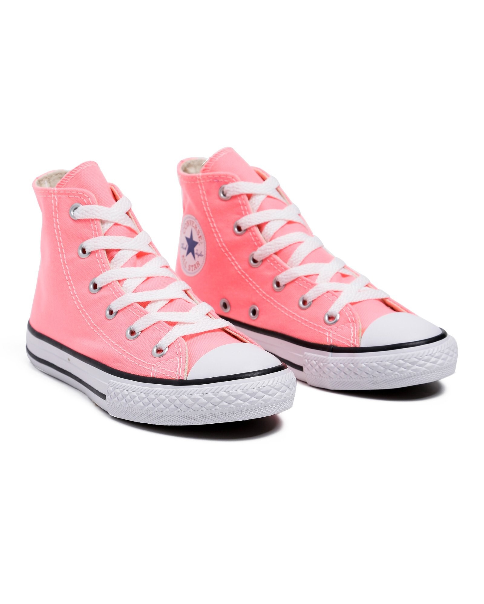 tênis converse all star chuck taylor cano alto rosa neon