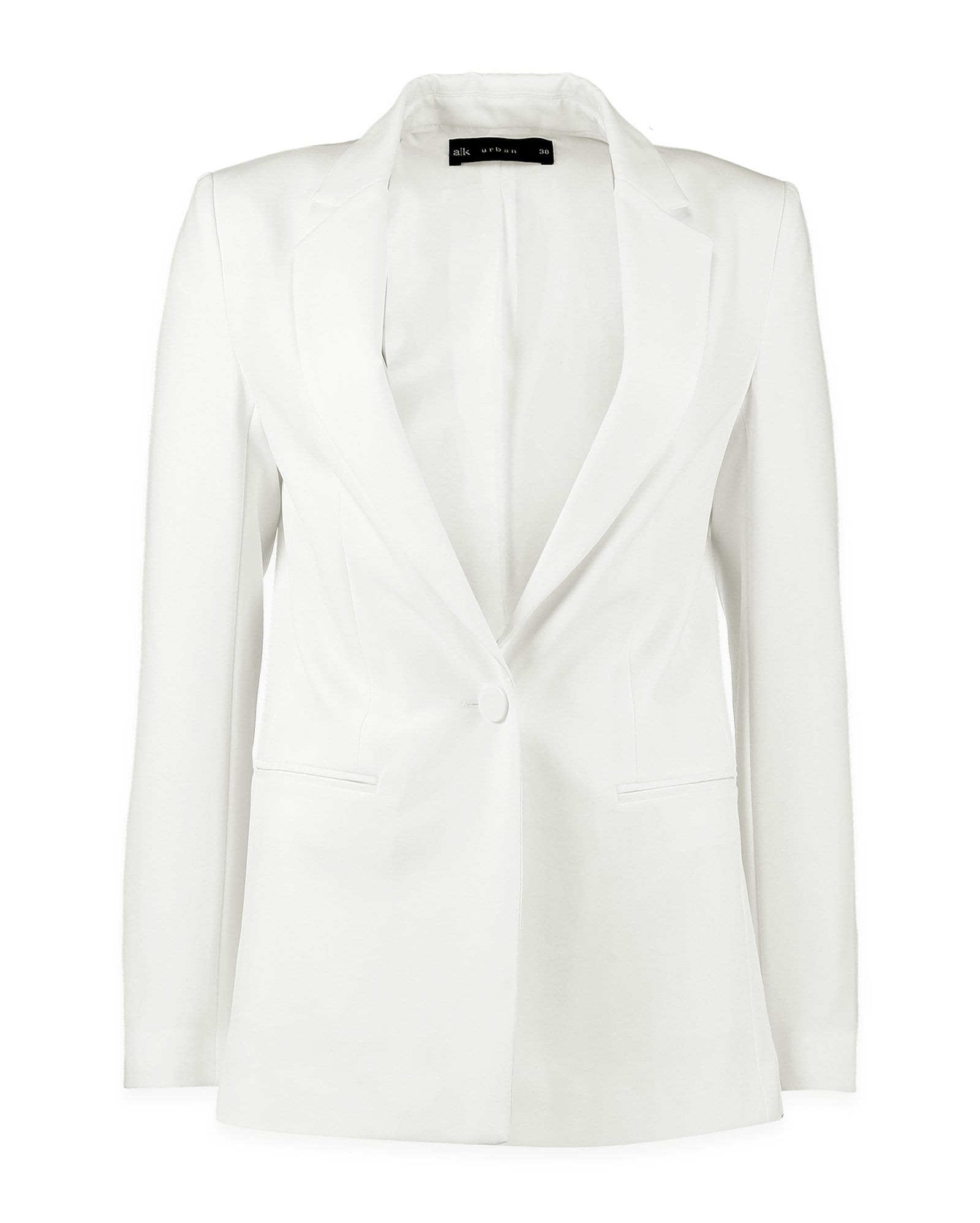 Riachuelo | Blazer Feminino Alongado Alfaiataria Branco AK by Riachuelo