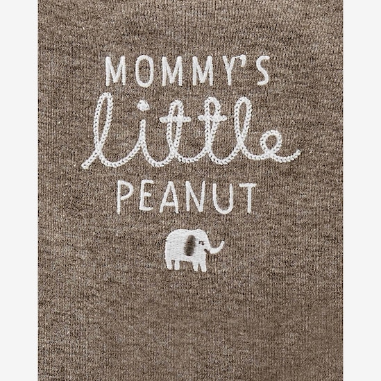 Conjunto 3 Peças Little Peanut Carter's - Marrom