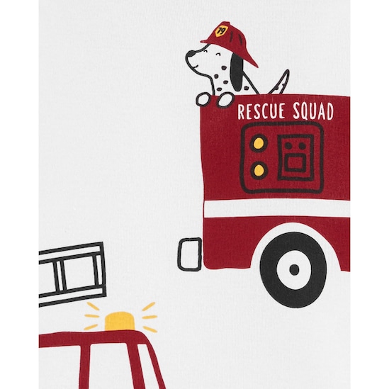 Kit Pijama 4 Peças Rescue Squad Carter's - Multicor