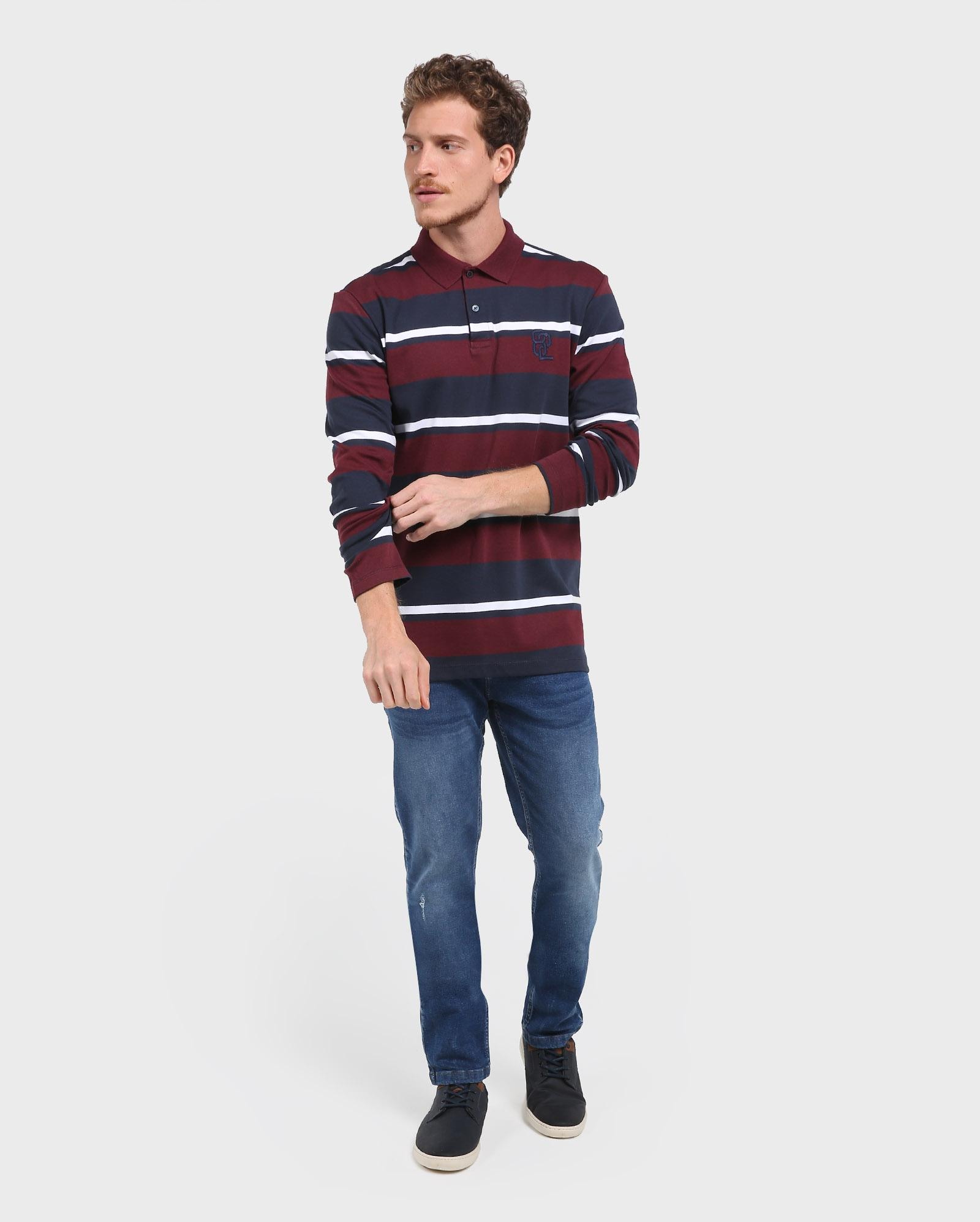 camisa polo manga longa riachuelo